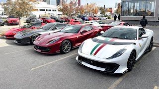 Secret Event Leads To Unexpected MASSIVE Ferrari Takeover [upl. by Azzil]