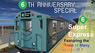 OpenBVE A Fan Trip on the Train of Many Colors 6th Anniversary Special [upl. by Enair]