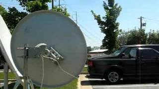 WS International Motorized Satellite Dish Antenna for FTA KU [upl. by Krm]