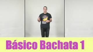 Basico de Bachata paso 1 quotMundo Guyiquot [upl. by Chandos]