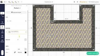 Tvorba podlahy s okrajem aplikací Tilelook Planner PRO [upl. by Bridge]