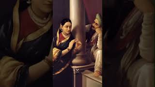 Raja Ravi Varma❤️artist painting artificialintelligence music [upl. by Euqinom437]