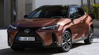 2025 Lexus UX 300h F SPORT in Sonic Copper Bitone  Driving Exterior and Interior [upl. by Nonnag21]