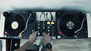 Vinyl mix with MasterSounds Radius 2 rotary mixer [upl. by Ettedanreb]