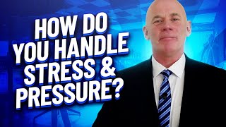 quotHOW DO YOU HANDLE STRESS AND PRESSUREquot Interview Question amp BRILLIANT ANSWER [upl. by Odlopoel]