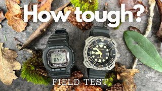 HOW TOUGH is tough solar HOW DRIVEN is ecodrive G Shock GW5000U and Citizen BN0220 field test [upl. by Anim]