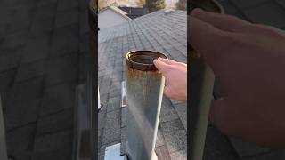 Roof inspection on a frosty morning… homeinspectionfinds [upl. by Nibuz]