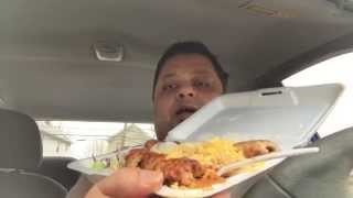 Kofta Kebab over rice NYC Street Food review [upl. by Siesser]