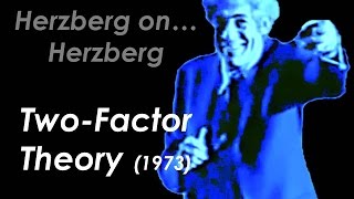 Herzbergs Two Factor Theory [upl. by Asir]