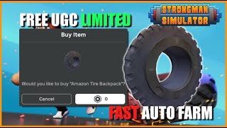 FREE LIMITED UGC Strongman Simulator Script Hack • Fast Auto Farm Roblox [upl. by Macfarlane]