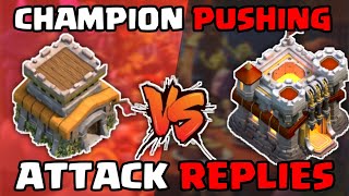 TH8 Champion League Attacks  TH8 VS TH11 Attack Replies  Push to Titan [upl. by Monte]