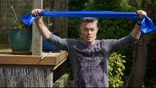 FITNESS BAND EXERCISES  Lat Pulldown [upl. by Nich]