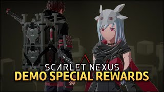 Scarlet Nexus  Demo Special Rewards [upl. by Atiuqahc]