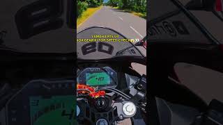 YAMAHA R15 V4 BIKE KI NO 4 GEAR KI TOP SPEED CHECK👀😱🏍️ [upl. by Doggett]