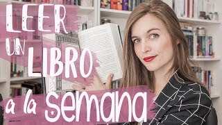 Cómo leer un libro a la semana  TRUCOS PARA LEER MÁS LIBROS [upl. by Noroj408]