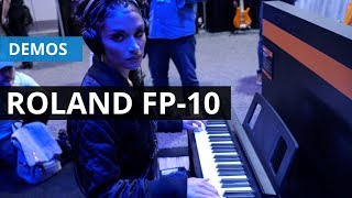 Roland FP10 primer contacto y prueba de sonido [upl. by Pish]