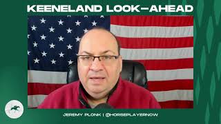 Jeremy Plonks Keeneland Preview for Thursday October 24 2024 [upl. by Ahsinrad]