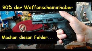 Das wirkliche Geheimnis beim Waffenschein und dem Führen von Verteidigungspistolen [upl. by Airod586]