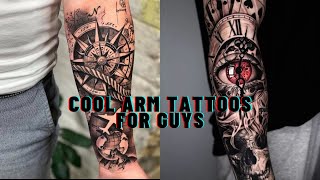 40 cool arm tattoos for guys  arm tattoos [upl. by Etsyrk212]