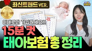 태아보험 총정리 처음이라 어렵죠 무조건 이대로만 하세요 30세만기 100세만기 가입요령 [upl. by Ztnarf]