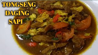 TONGSENG DAGING SAPI super enak berempah [upl. by Mazlack]