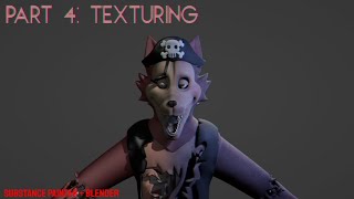 Showbiz Foxy Speed Texturing Part 44 [upl. by Noakes]