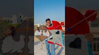 FLY A 3 DIFFERENT TYPES OF POLYTHENE KITE 🤩 shorts pkcrazyexperiments [upl. by Cammy745]