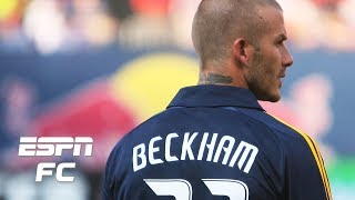 CLASSIC David Beckham Every one of his 18 goals with the LA Galaxy  Major League Soccer [upl. by Rudolph948]