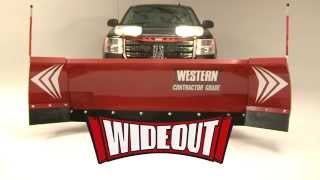 WESTERN® WIDEOUT™ Adjustable Wing Snow Plow [upl. by Ettezyl]