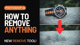 Photoshop AI  NEW Remove Tool  Remove Any Object Or Person In SECONDS [upl. by Nade]