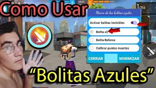 COMO USAR MACRO DE BOLITAS AZULES Play Store para DAR TODO ROJO [upl. by Dihaz]