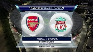 Arsenal FC vs Liverpool FC  24082015  Barclays Premier League  FIFA 15 [upl. by Rox]