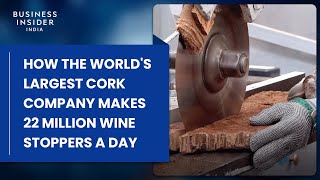 How The Worlds Largest Cork Company Makes 22 Million Wine Stoppers A Day [upl. by Zednanref814]