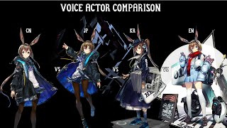 Arknights Voice Actor Comparison Part 1 [upl. by Raul626]