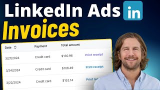 How to download an invoice from LinkedIn ads [upl. by Zetrauq]