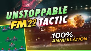 The ULTIMATE Unstoppable FM22 Tactic  Best Football Manager 22 Tactics [upl. by Seana]