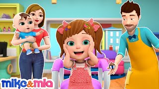 Haircut Song  Haircut Song for Children  Kids Songs by Mike and Mia [upl. by Anwahsal462]