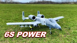 Eflite A10 Thunderbolt II Twin 64mm EDF  High Performance amp Easy To Fly  TheRcSaylors [upl. by Aneetsirhc503]