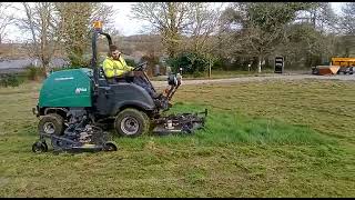 Ransomes MP493 mower [upl. by Hadihahs]