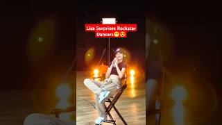 How lisa surprise rockstar dancers 😱lisa kpopstar lisakpop lalisamanoban lisaeadit lisamoney [upl. by Alba477]