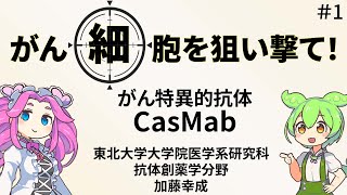 第１回 抗体創薬学分野 研究成果紹介：HER2 CasMabのがん特異性のメカニズム [upl. by Koser908]