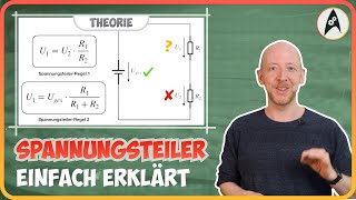 Kurz erklärt SpannungsteilerRegel  Lerne Elektronik [upl. by Morissa297]