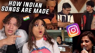 Waleska amp Efra react to How Indian and Pakistani Songs are made [upl. by Bullivant]