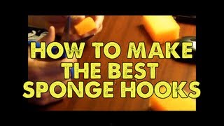 How To Make The Best Sponge Hooks For Catfish [upl. by Noellyn]