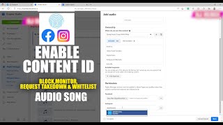 Enable Content Id On Facebook । Facebook Rights Manager । Music [upl. by Leanor]