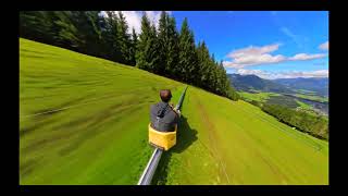 Toboggan  Karkogel in Abtenau Austria [upl. by Yesteb391]