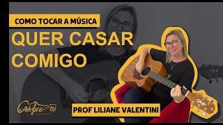 Como tocar a Música Quer Casar Comigo [upl. by Atinrev780]