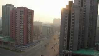 Morning in Pyongyang North Korea Very eerie [upl. by Cyndy]