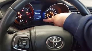 Toyota Avensis service reset Avensis kasowanie serwisu [upl. by Buseck]