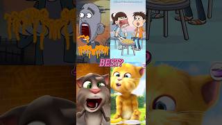 quotMy Friend Always Exaggeratesquot My Talking Tom2 And Ginger🤣💓 tiktok duo viral shorts omg funny [upl. by Daisi]